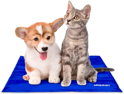 Arquivet - Alfombra Refrescante Para Perros Y Gatos 40X50, Alfombrar Pet Cooling Mat, Azul